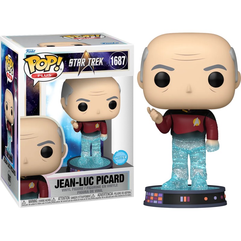 Pop Television Plus - Star Trek Transporter - Picard 1687 Pop Television Plus - Star Trek Transporter - Picard 1687